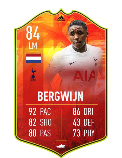 bergwijn adidas card|How to complete NumbersUp Bergwijin's objectives in FIFA 22 .